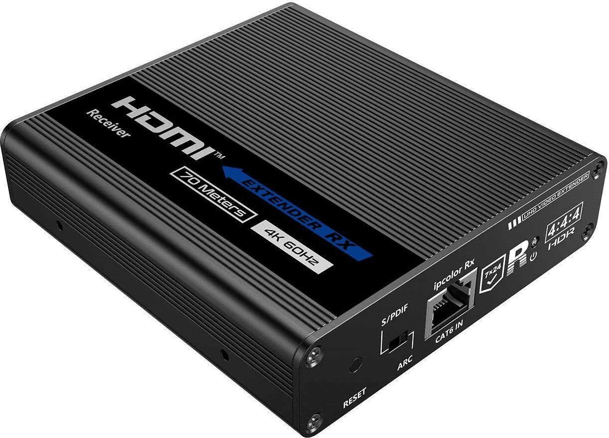 System przekazu sygnalu AV Spacetronik Konwerter sygnalu HDMI na LAN SPH-676C RX SPH-676C (5903031020922)