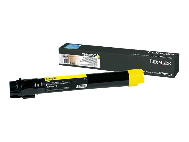 Lexmark C950 Yellow Extra High Yield Toner Cartridge (24K) f toneris