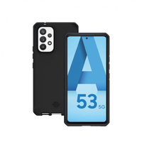 Mobilis SPECTRUM Case solid blk mat-Galaxy A53 5G-Soft bag aksesuārs mobilajiem telefoniem