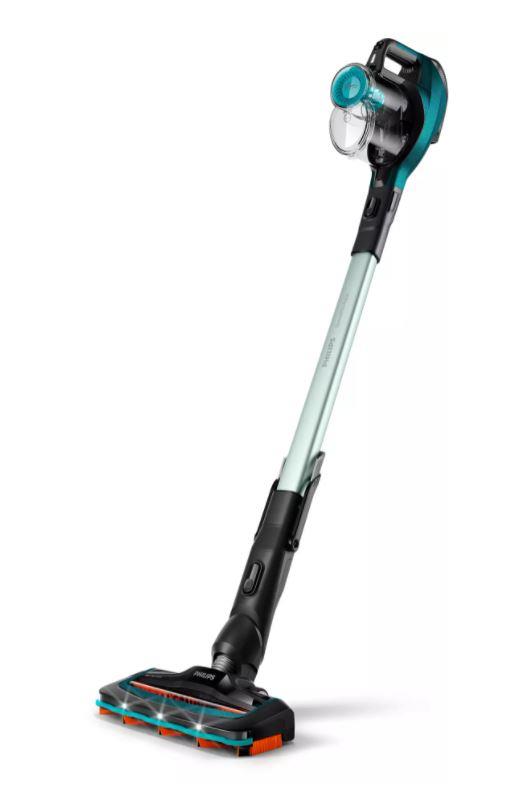 Philips Vacuum Cleaner FC6729/01 SpeedPro Aqua Cordless operating, Handstick, 21.6 V, Operating time (max) 50 min, Shiny dark opal Putekļu sūcējs