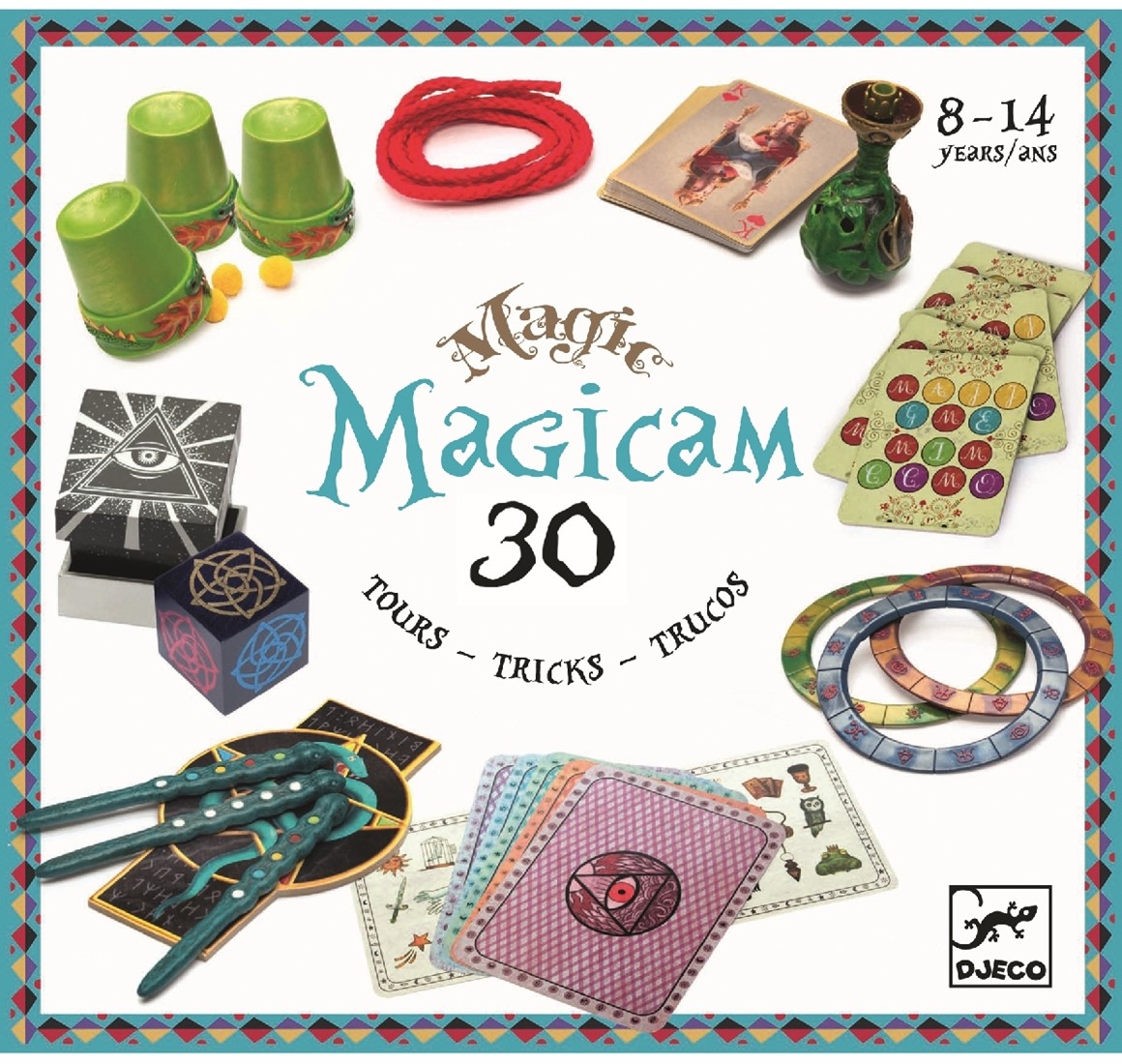 Djeco Zaubertricks: Magicam - 30 tricks (DJ09966) 3070900099661 galda spēle