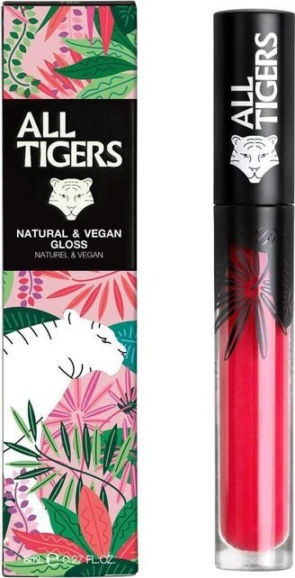 All Tigers All Tigers, Natural & Vegan, Natural, Shining, Lip Gloss, 801, Live With Passion, 8 ml For Women 13075683 (3701243208013) Lūpu krāsas, zīmulis