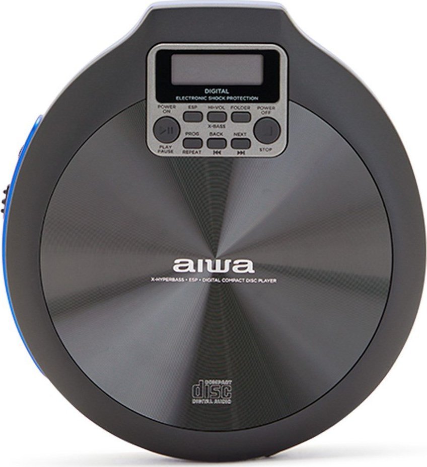 Aiwa PCD-810BL Portable CD player Black automagnetola