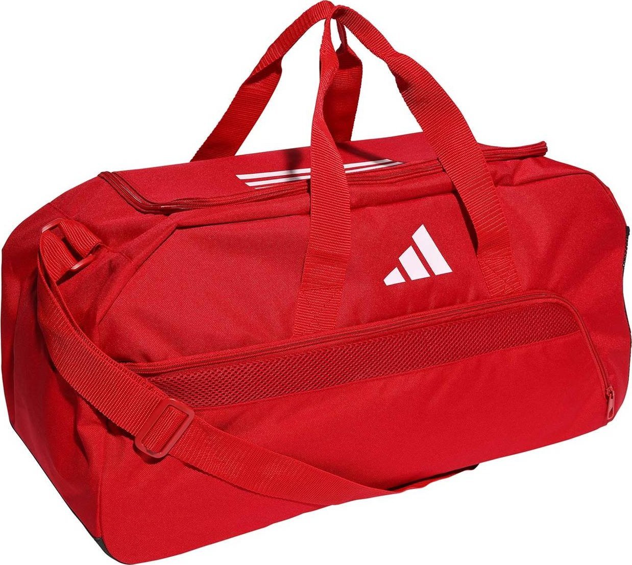 Adidas Torba sportowa Tiro League Duffel Medium czerwona 39.5 l (IB8658) T3460 (4066746563151) Sporta aksesuāri