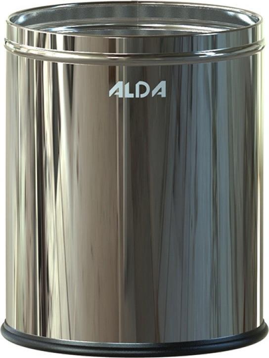 Kosz na smieci ALDA na pedal srebrny (A607-19) A607-19 (5907514300785) atkritumu tvertne