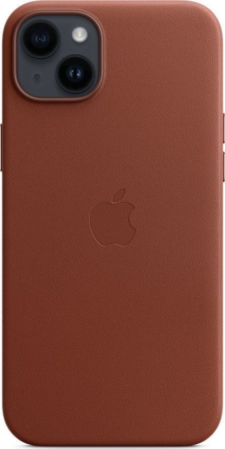 iPhone 14 Plus Leather Case with MagSafe - Umber,Model A2907 aksesuārs