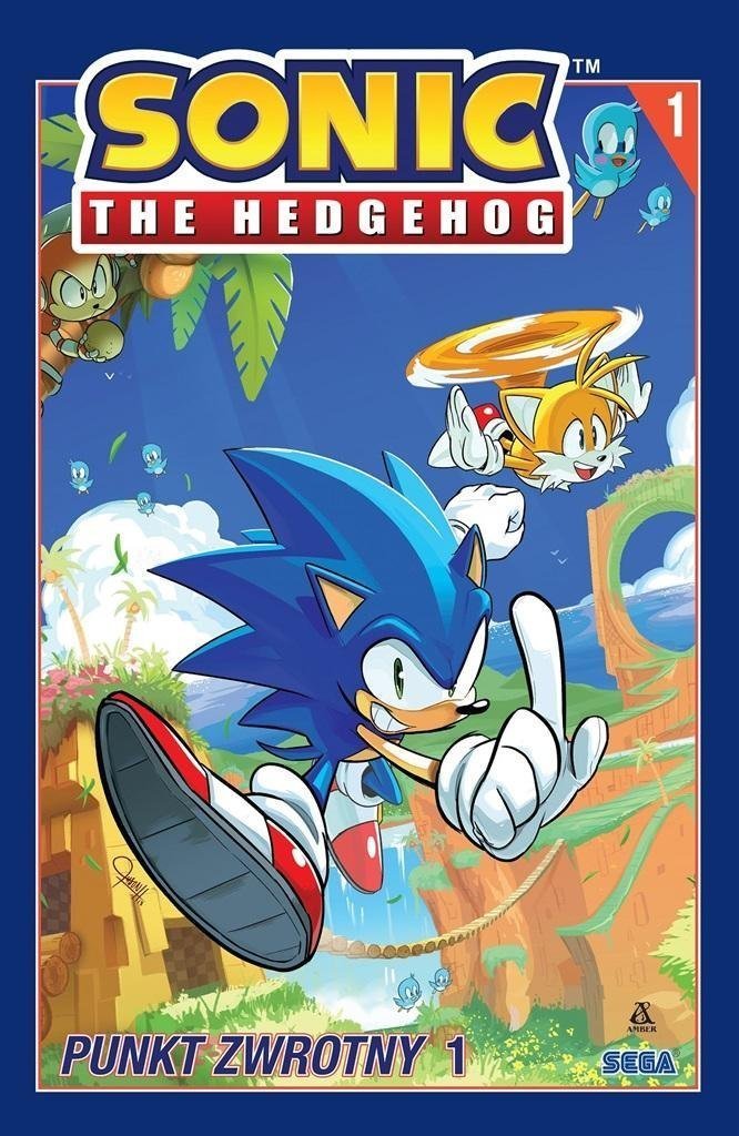 Sonic the Hedgehog T.1 Punkt zwrotny 1 w.2022 512039 (9788324181445) Literatūra