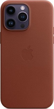 Case iPhone 14 Pro Max leather Umber maciņš, apvalks mobilajam telefonam