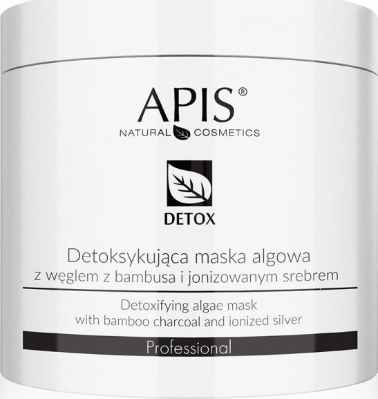 Apis APIS Detox Algae Mask detoksykujaca maska algowa z weglem z bambusa i jonizowanym srebrem 200g 5901810006570 (5901810006570)