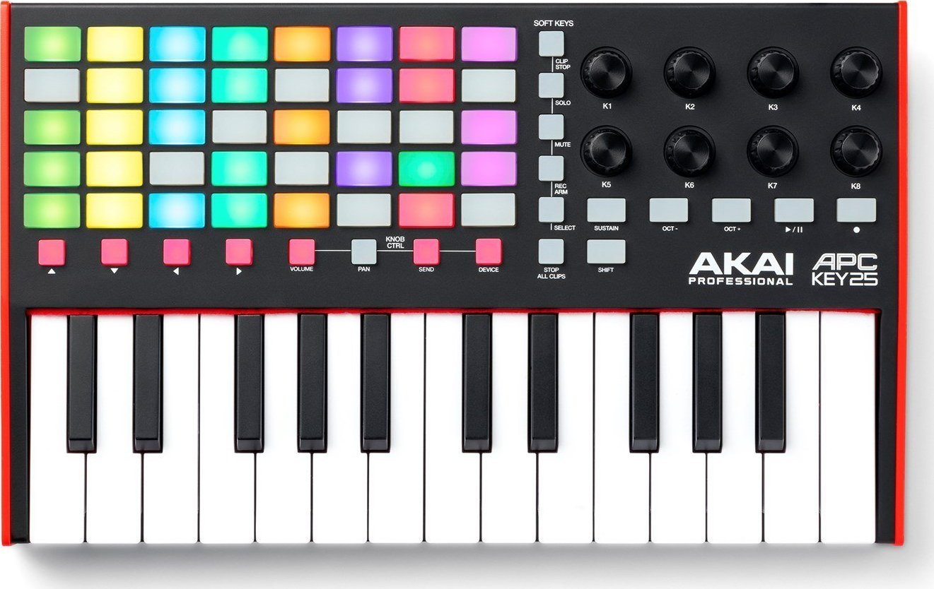 AKAI APC Key 25 MK2 - Ableton Live controller klaviatūra