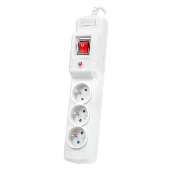 Surge Protector ARMAC M3 Multi 1.5m grey elektrības pagarinātājs