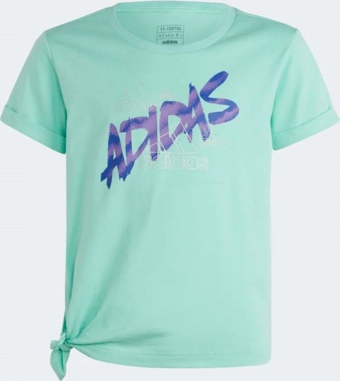 Adidas Koszulka adidas Dance Knotted Tee girls Jr HR5817