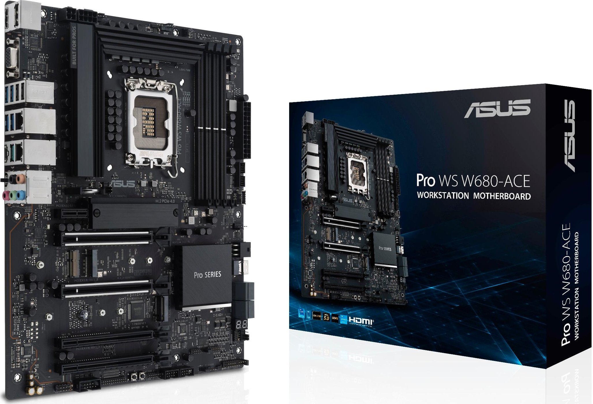 ASUS PRO WS W680-ACE LGA 1700 ATX pamatplate, mātesplate