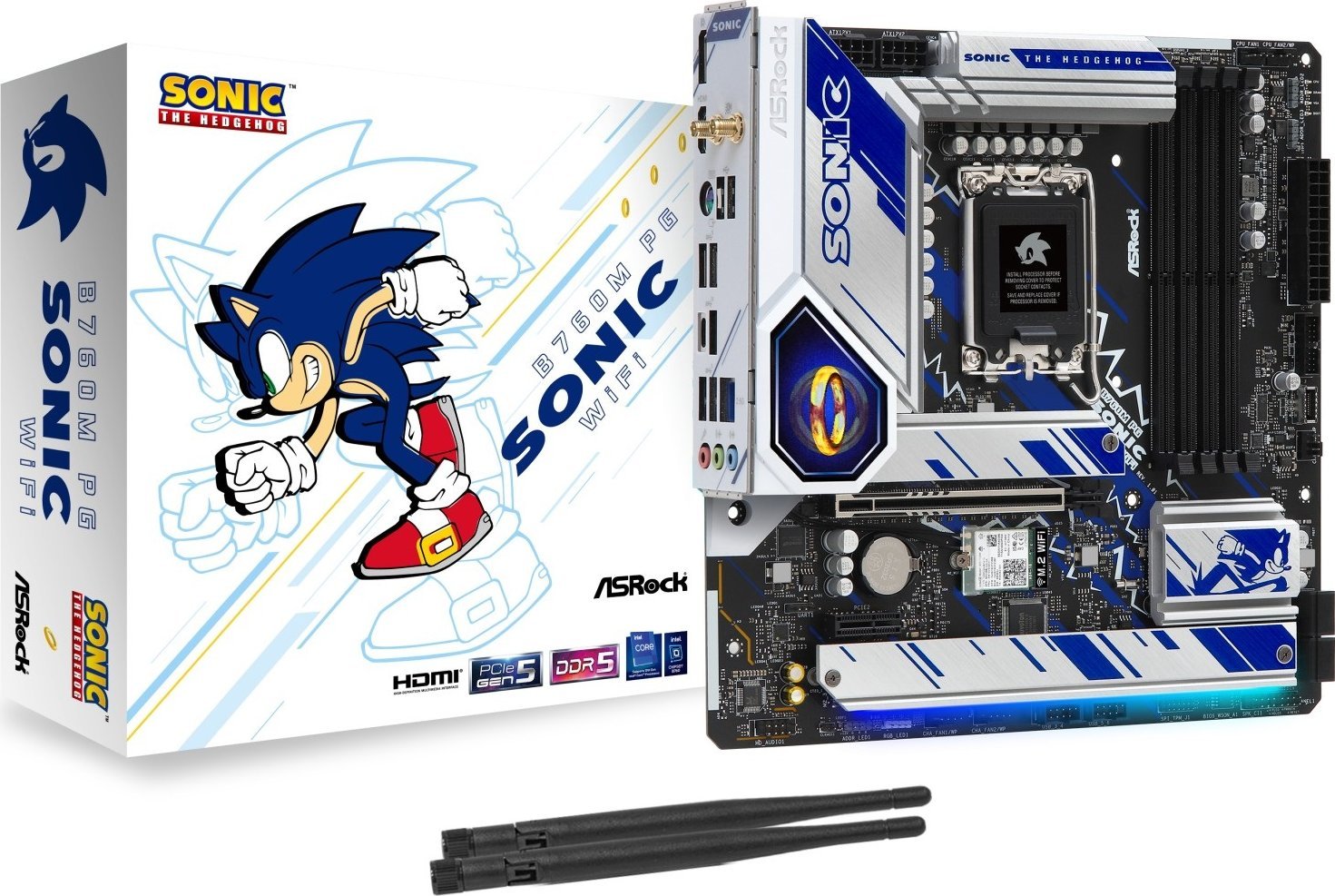 Asrock B760M PG SONIC WIFI pamatplate, mātesplate