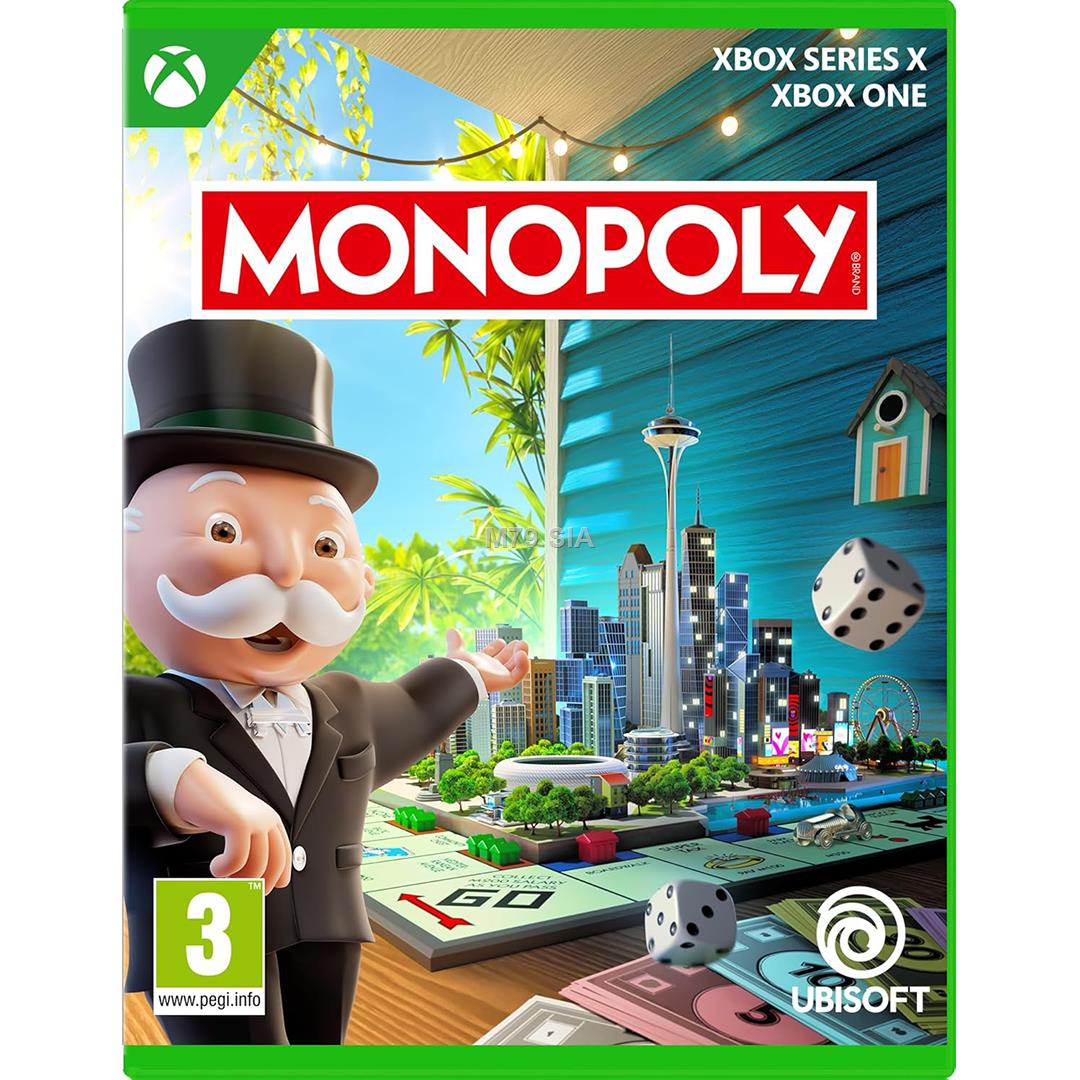 Monopoly, Xbox One / Xbox Series X - Spele 3307216292272 (3307216292272) Navigācijas iekārta