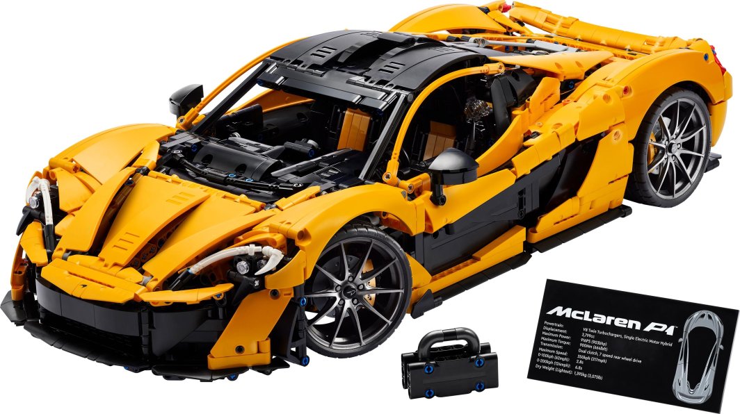 LEGO Technic McLaren P1 Trademark  (42172) LEGO konstruktors