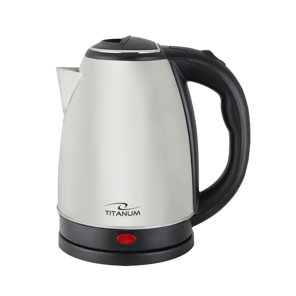 Titanum TKK102X Electric kettle 1.8L 1800W Inox Silver Elektriskā Tējkanna