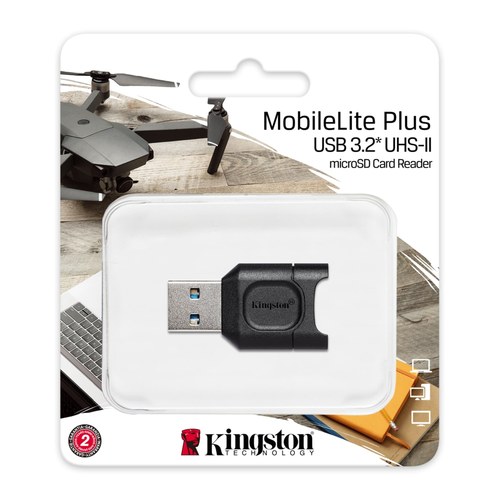 KINGSTON MobileLite Plus USB 3.1 microSD karšu lasītājs