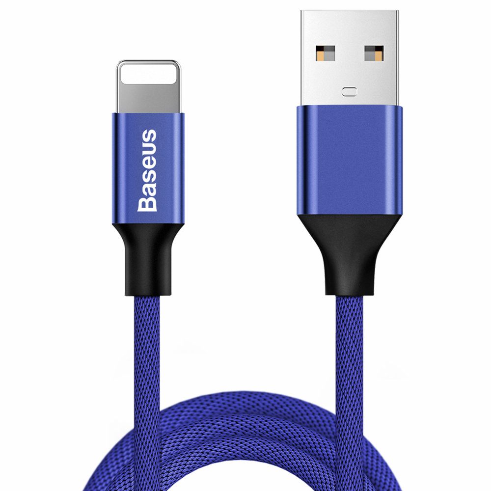 Baseus cable Yiven USB - Lightning 1,8 m 2A navy blue Powerbank, mobilā uzlādes iekārta