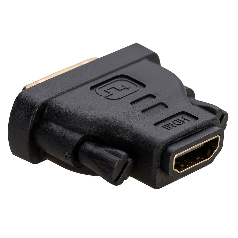 Akyga AK-AD-03 (HDMI F - DVI-I M; black color) adapteris