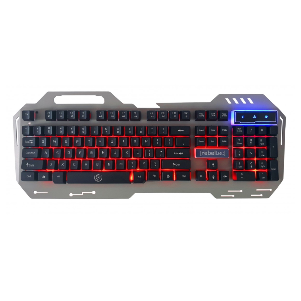 Rebeltec DISCOVERY 2 wire keyboard with backlight klaviatūra