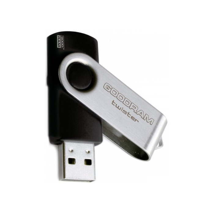 GOODRAM TWISTER BLACK   32GB USB2.0 USB Flash atmiņa