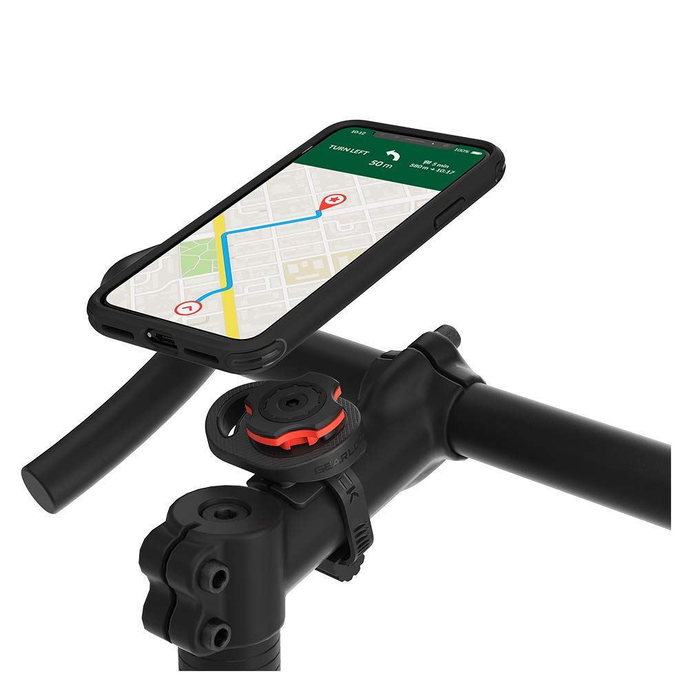 Spigen Gearlock MS100 handlebar bike mount black Mobilo telefonu turētāji