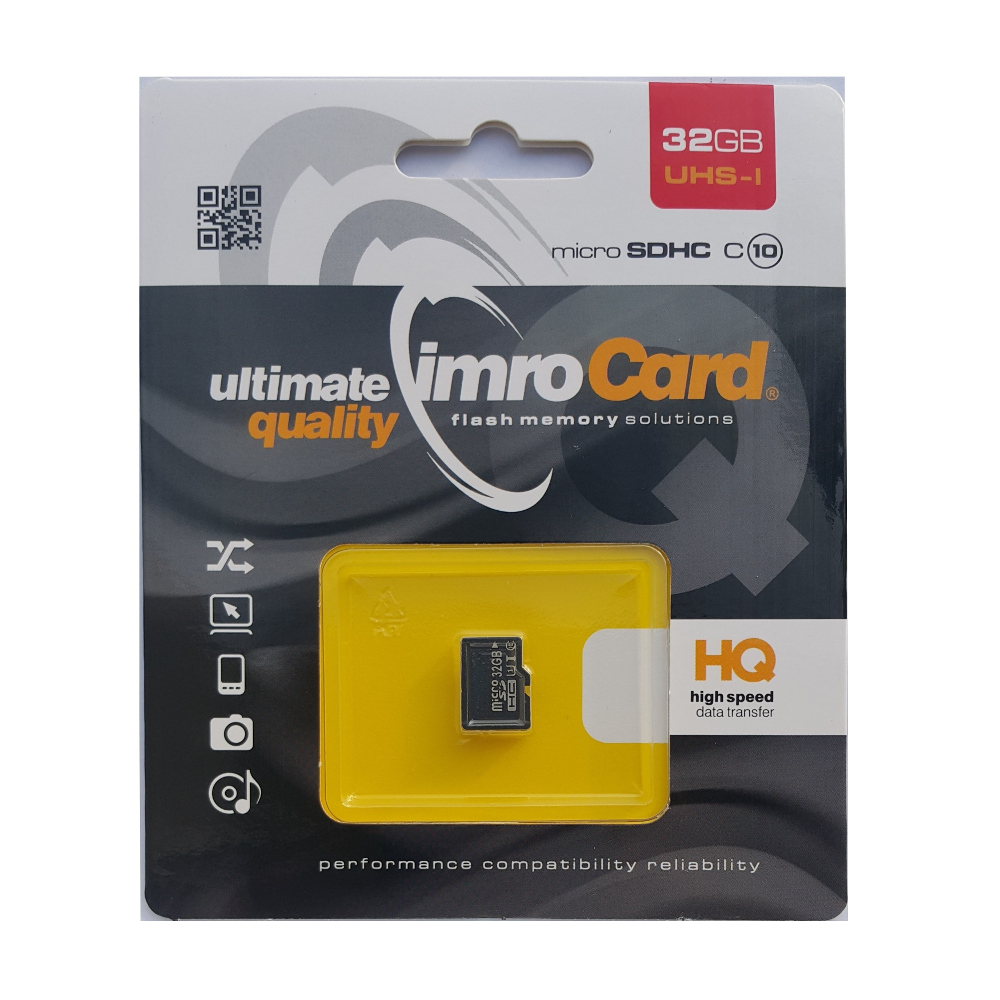 Imro MicroSD 32GB cl.10 | UHS-I atmiņas karte