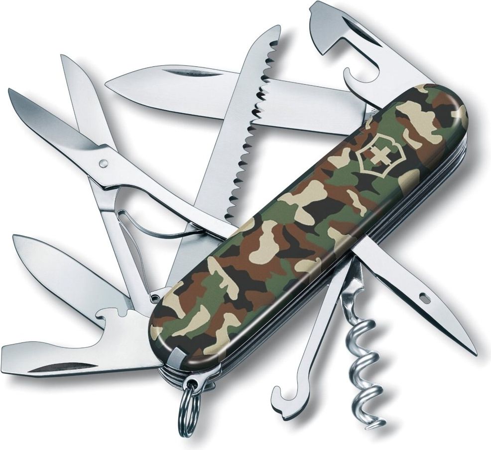 Victorinox Huntsman - 98 g - 9,1 cm - 27 mm - 21 mm - Camo - Edelstahl (1.3713.94) 7611160104267