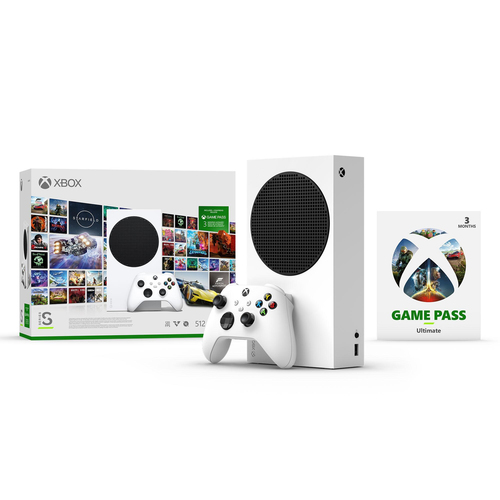 Microsoft Xbox Series S 512GB Starter Bundle including Game Pass Ultimate RRS-00152 spēļu konsole