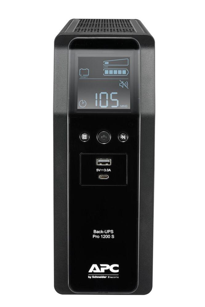 BACK UPS PRO BR 1600VA, SINEWAVE,8 OUTLETS, AVR, LCD INTERFACE nepārtrauktas barošanas avots UPS