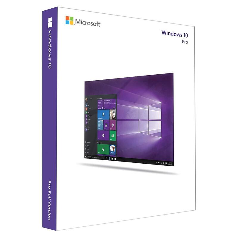 Microsoft Windows 10 Pro 64b (No Installation CD, Only Sticker)