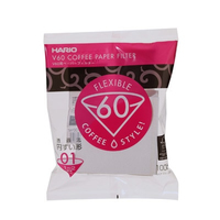 Hario V60 Cone Disposable coffee filter White 100 pc(s) piederumi kafijas automātiem