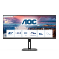 AOC U34V5C/BK 34i VA WQHD display monitors