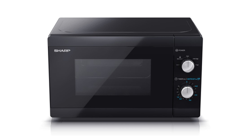 Sharp YC-MS01E-B microwave Countertop Solo microwave 20 L 800 W Black Mikroviļņu krāsns