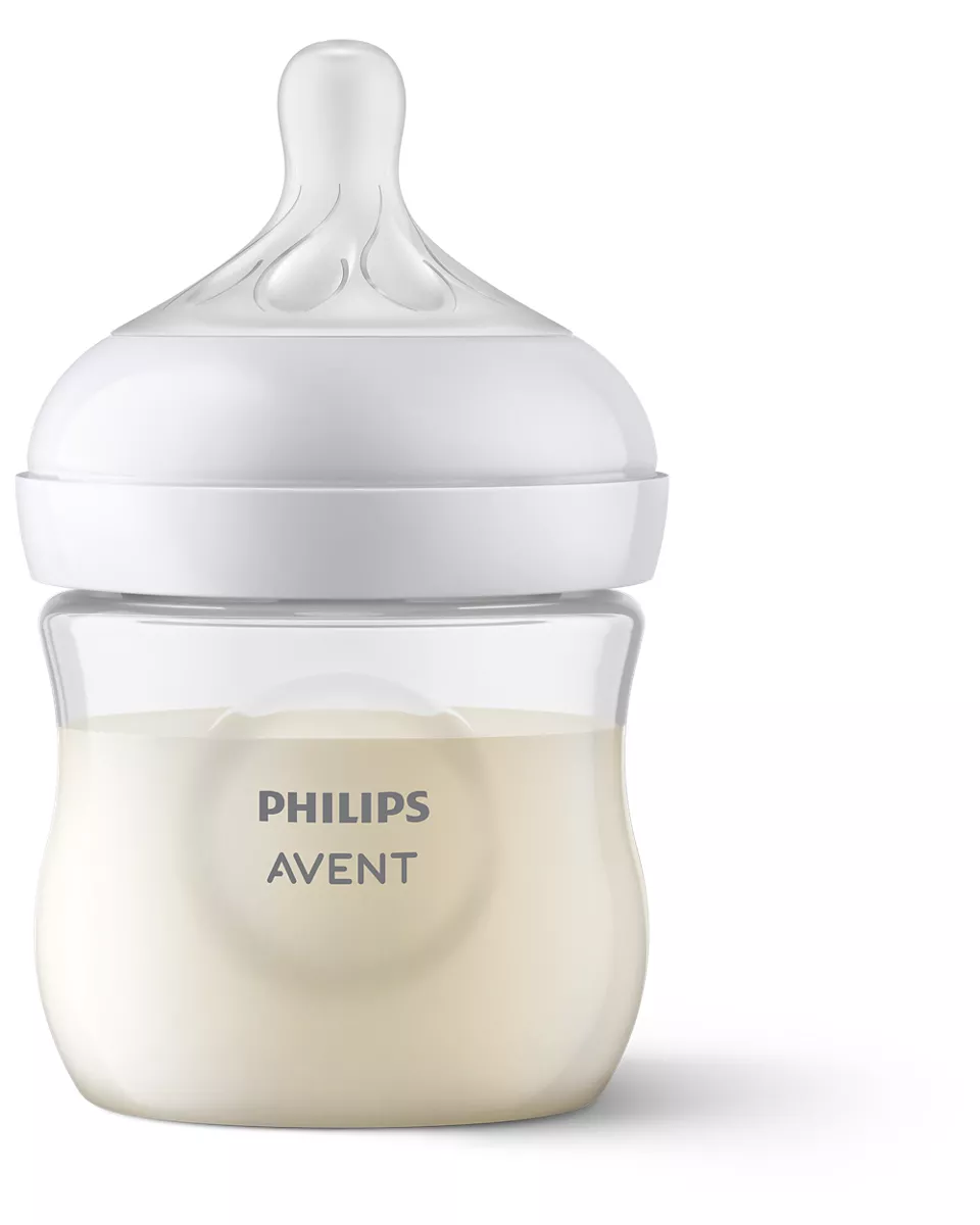 Philips Avent Natural Response barošanas pudelīte 125 ml, jaundzimušā knupītis, 0m+ SCY900/01 piederumi bērnu barošanai