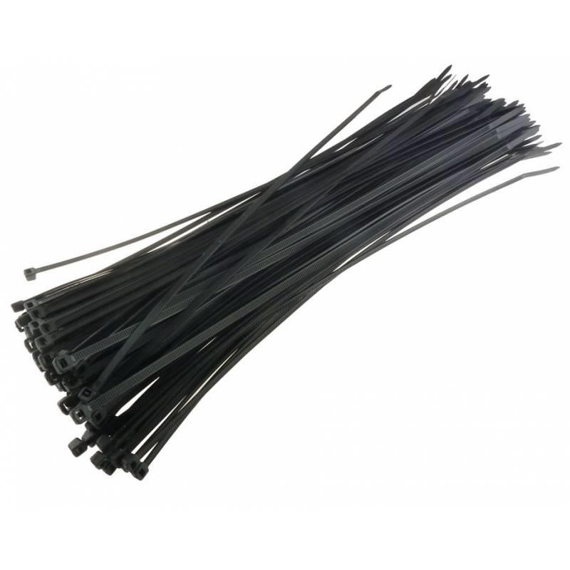 Techly Nylon cable ties 280 x 4.8mm 100pcs black Serveru aksesuāri