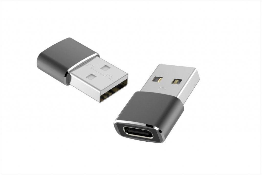 ART Adapter USB 2.0 male/USB-C female adapteris