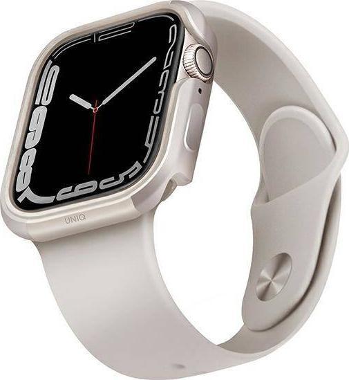 Uniq UNIQ etui Valencia Apple Watch Series 4/5/6/7/SE 45/44mm. starlight UNIQ597STA (8886463680063)