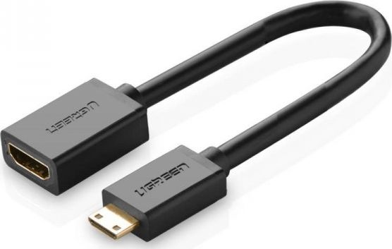 UGREEN 20137 Adapter Mini HDMI to HDMI, 22cm (black)