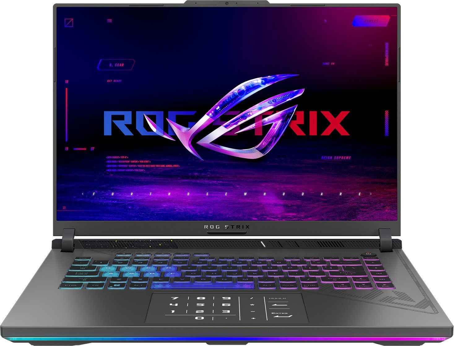 Laptop Asus ROG Strix G16 G614 i7-13650HX / 16 GB / 512 GB / W11 / RTX 4080 / 165 Hz (G614JZ-N3012W) G614JZ-N3012W (4711387053799) Portatīvais dators
