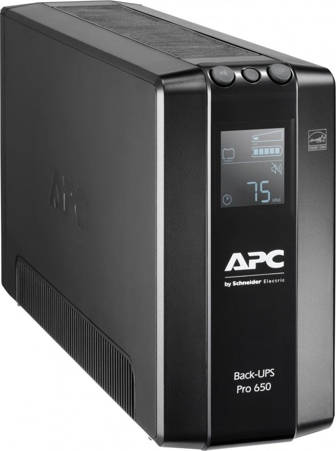 APC BR650MI uninterruptible power supply (UPS) Line-Interactive 0.65 kVA 390 W 6 AC outlet(s) nepārtrauktas barošanas avots UPS
