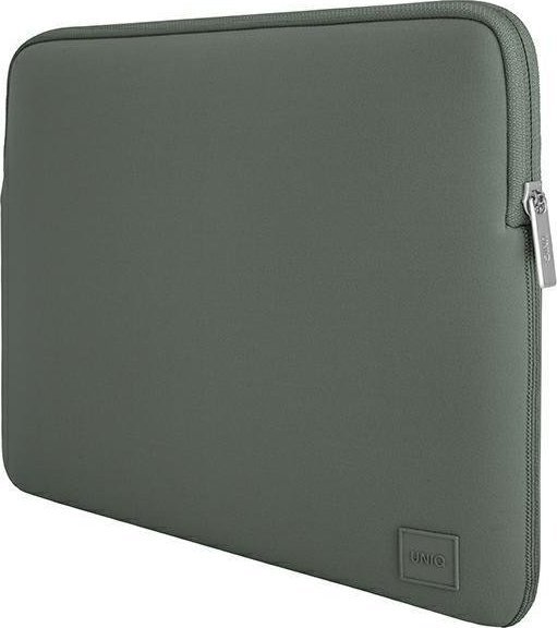 Etui Uniq Torba UNIQ Cyprus laptop Sleeve 14 cali zielony/pewter green Water-resistant Neoprene UNIQ753 (8886463680766) portatīvo datoru soma, apvalks