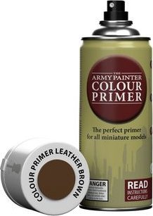 Army Painter Army Painter: Colour Primer - Leather Brown Spray 2010803 (5713799300415)