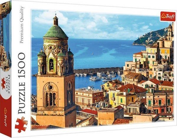 Trefl Puzzle 1500el Amalfi, Wlochy 26201 Trefl 26201 TREFL (5900511262018) puzle, puzzle
