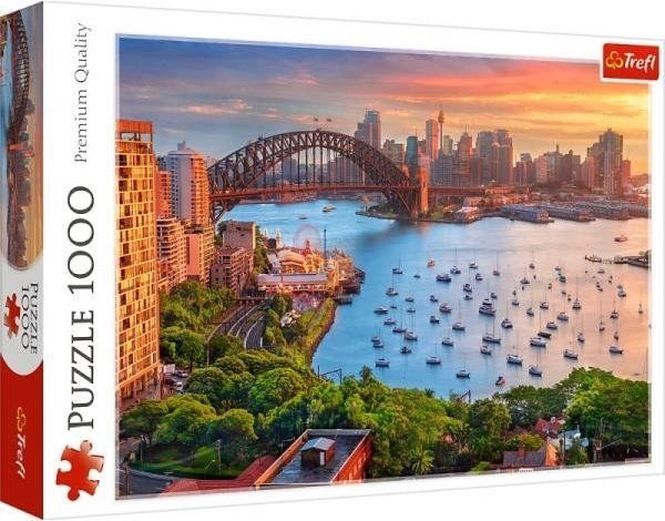 Trefl Puzzle 1000el Sydney, Australia 10743 Trefl 10743 TREFL (5900511107432) puzle, puzzle