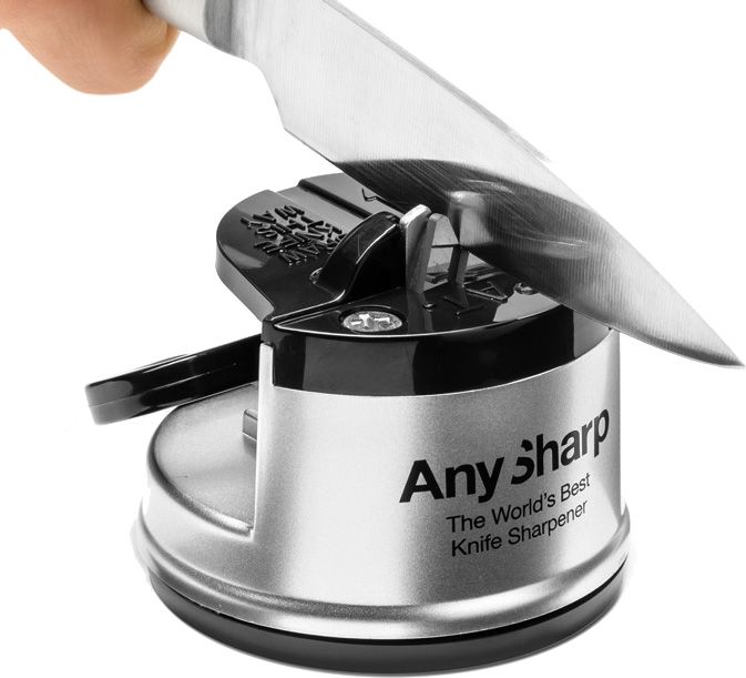 AnySharp Ostrzalka do nozy AnySharp Classic silver ASKSEDsilPL (0619098081831)