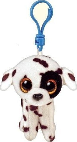 Breloczek TY Beanie Boos Luther - pies 8,5 cm brelok 515519 (0008421352548)