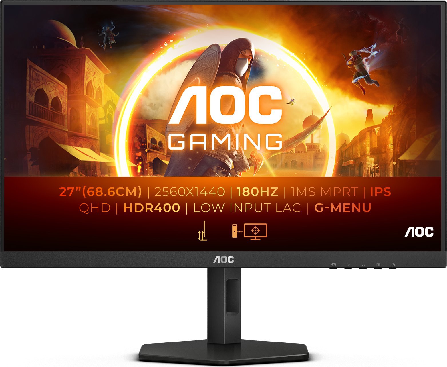 AOC Q27G4X 27inch 2560x1440 IPS monitors