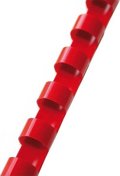 Argo Grzbiet plastikowy 19mm ARGO 405194 czerwony 100szt 405194 (5903069998569)